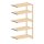 Extension wooden shelf HR 189x100x60 cm (hxwxd)