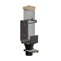 Food dispenser Ø10 cm x 30 cm with wall bracket