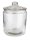 Storage jar 4 liters with glass lid