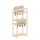 Dispenser wooden shelf HR 189x80x50 4-1-4 (2 rows)