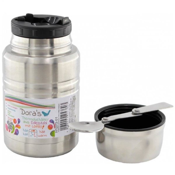 Thermo lunch box with spoon 500ml