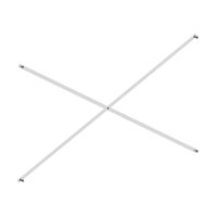Croix diagonales pour &eacute;tag&egrave;re en bois HR