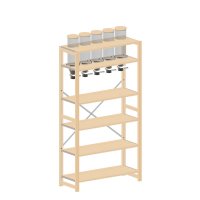 Dispenser wooden shelf HR (basic shelf)