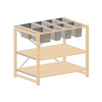 Scoop wooden shelf HR (basic shelf)