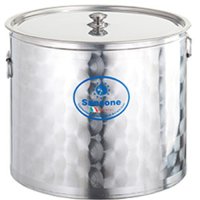 Stainless steel bucket 50 l