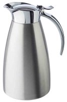 Vacuum jug, stainless steel, 0.6 l., double-walled
