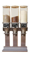 3 x distributeurs de nourriture Ø15 cm x 40 cm...